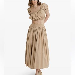 Laude the label midi skirt size S